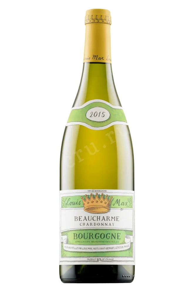Вино Louis Max Bourgogne Chardonnay Beaucharme 2015 0.75 л