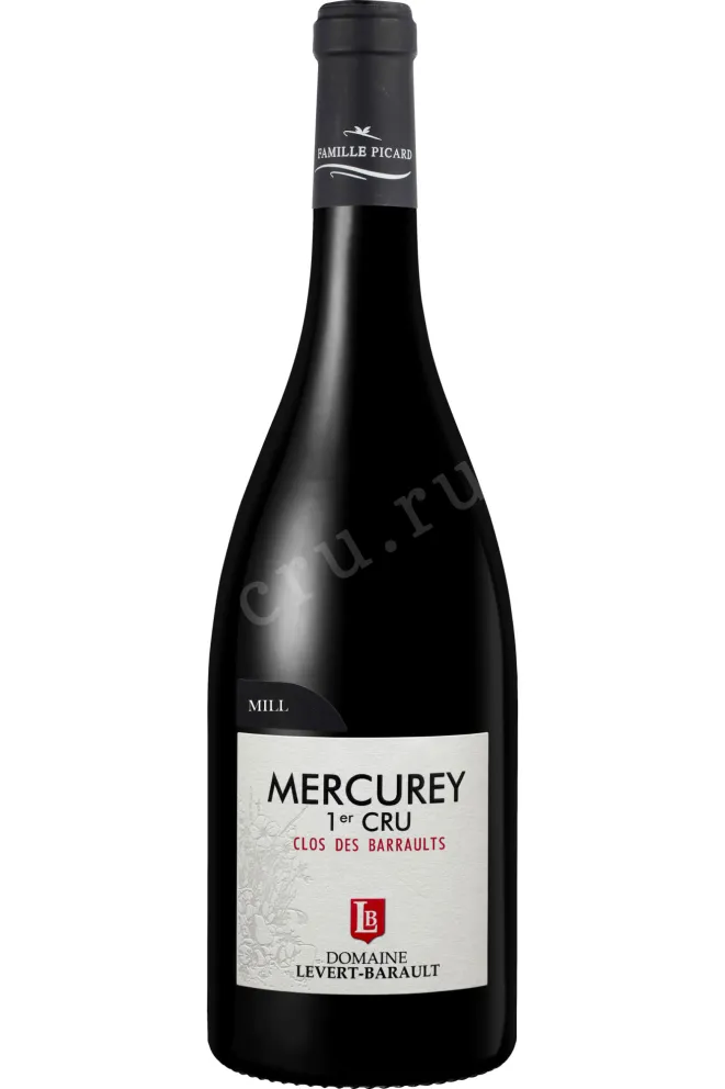 Вино Domaine Levert-Barault Clos des Barraults 1er Cru Mercurey 2020 0.75 л