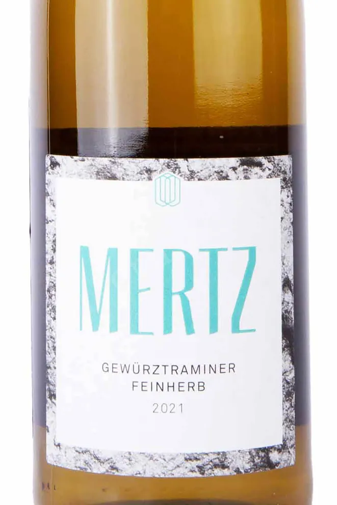 Этикетка Mertz Gewurztraminer 2021 0.75 л