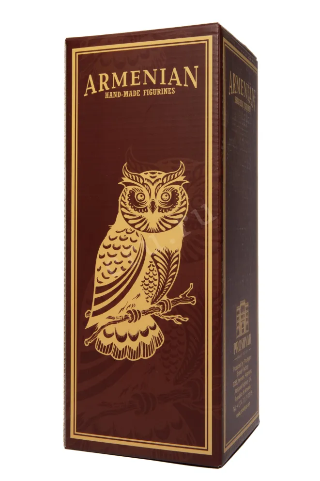 Подарочная коробка Proshyan Owl 5 Years in gift box 2019 0.5 л