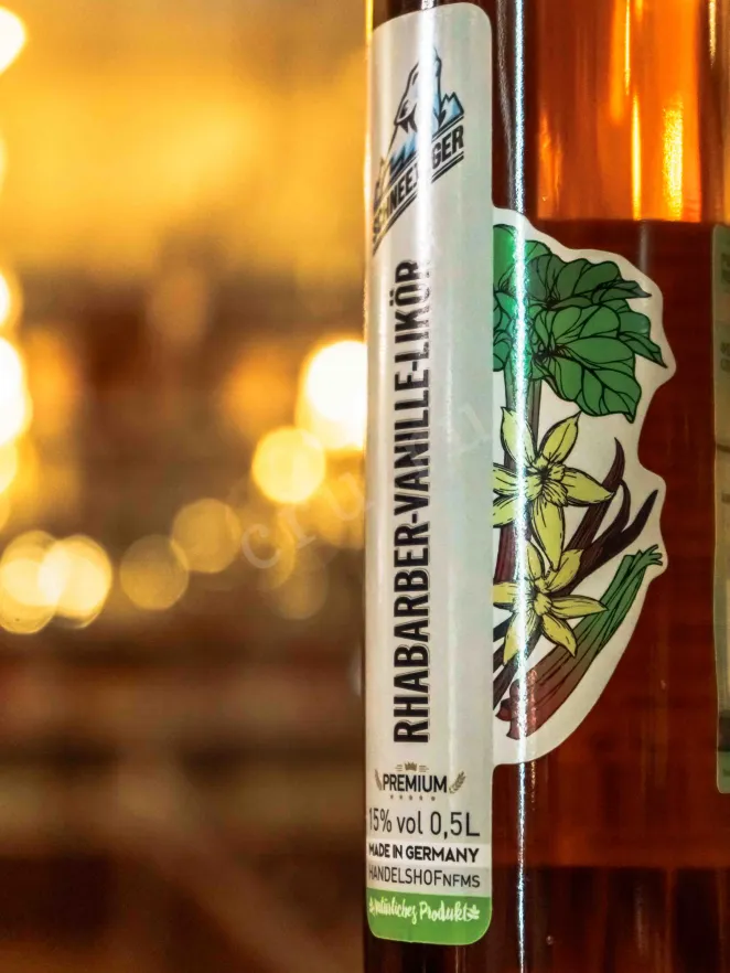 В магазине Крю Профи Schnee Jager Rhubard-Vanilla 0.5 л