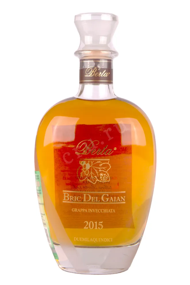 Бутылка Berta Bric Del Gaian in wooden box 2015 0.7 л