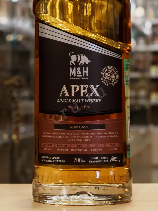 В магазине Крю Профи M&H Apex Rum Cask gift box 0.7 л