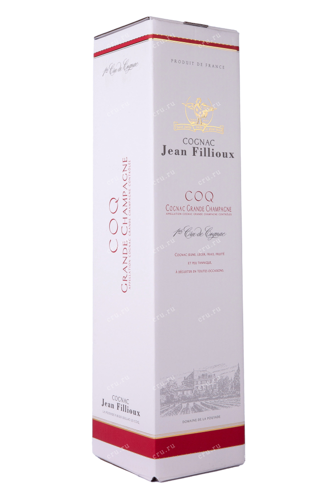 Коньяк Jean Fillioux Coq  Grande Champagne 0.7 л