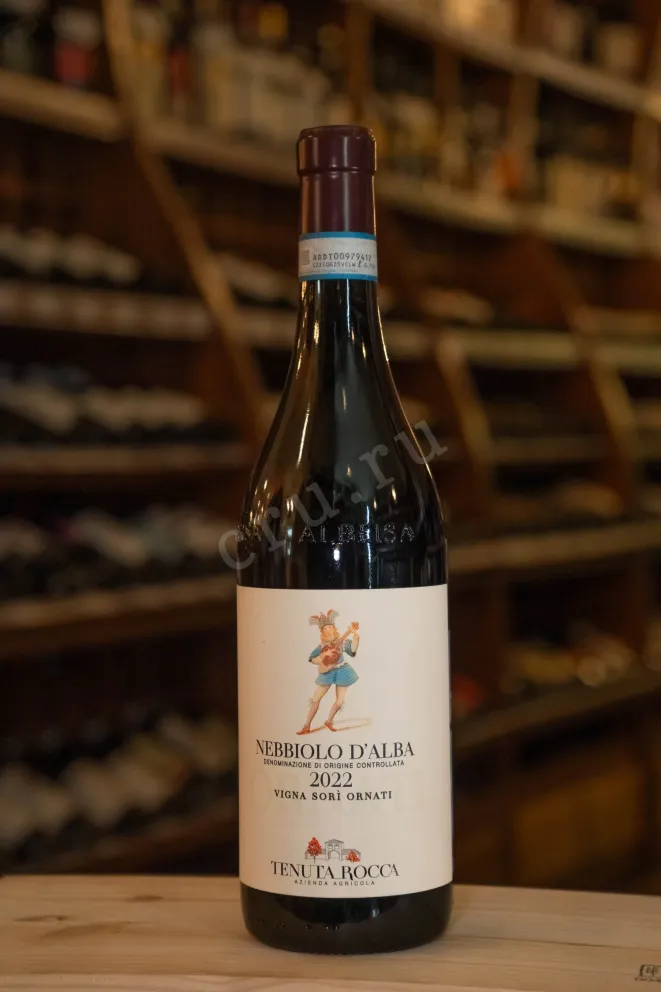 В магазине Крю Профи Tenuta Rocca Nebbiolo d'Alba 2022 0.75 л