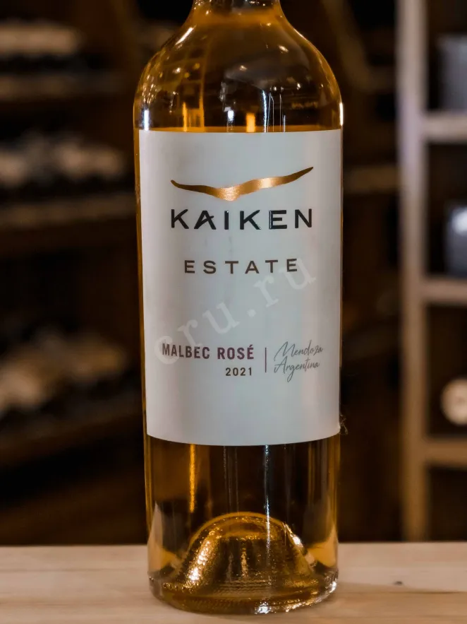 В магазине Крю Профи Kaiken Estate Malbec Rose 2021 0.75 л