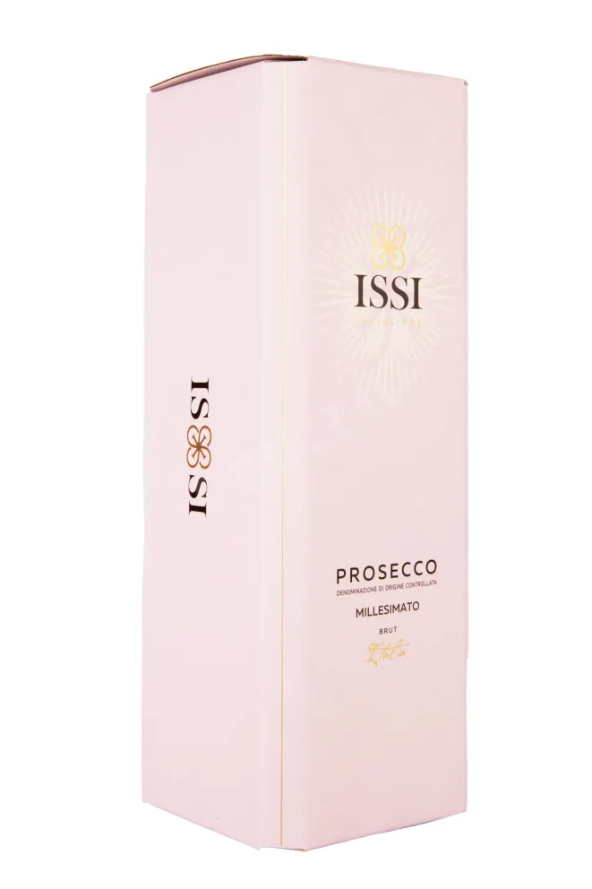 Подарочная коробка Issi Prosecco DOC Millesimato Brut in gift box 2020 0.75 л