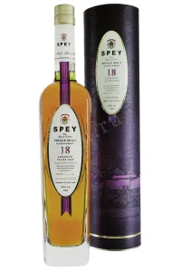Виски Spey Single Malt 18 years in tube  0.7 л