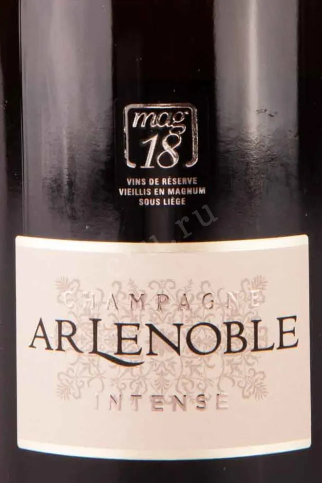 Этикетка AR Lenoble Extra Brut Intense gift box 2018 0.75 л