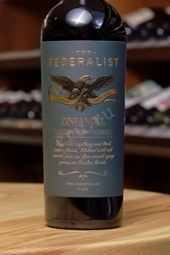 В магазине Крю Профи The Federalist Zinfandel Lodi Bourbon Barrels 2023 0.75 л