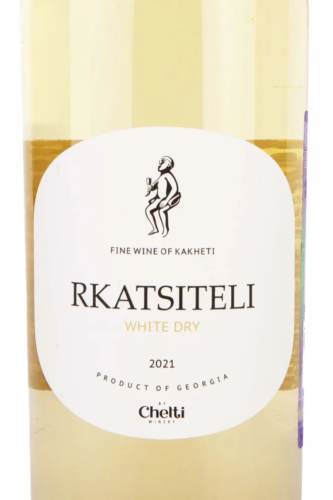 Этикетка Chelti Rkatsiteli 2021 0.75 л