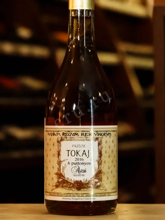 В магазине Крю Профи Chateau Pajzos Tokaji Aszu 6 Puttonyos 2016 0.5 л