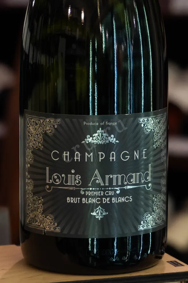В магазине Крю Профи Louis Armand Premier Cru Blanc de Blancs Brut 0.75 л