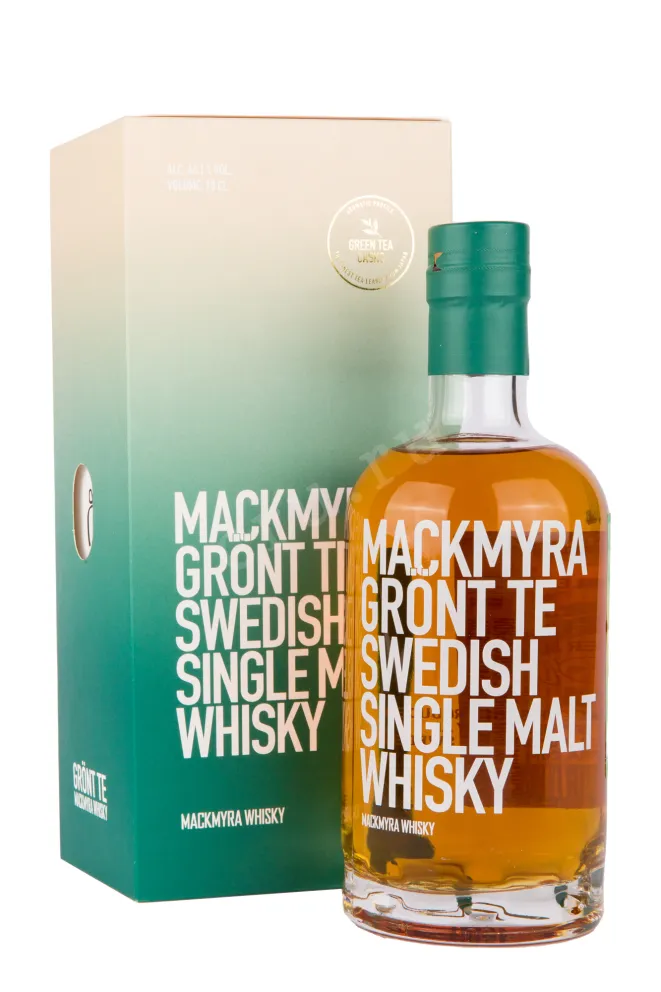 Виски Mackmyra Gront Te Swedish Single Malt with gift box  0.7 л