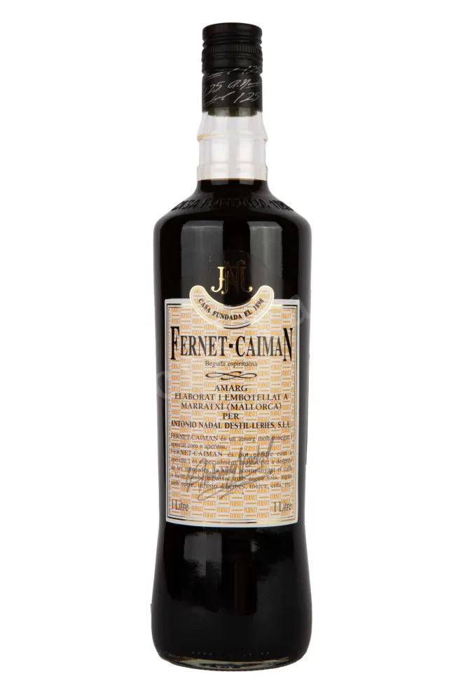 Настойка Фернет Кайман  1 л