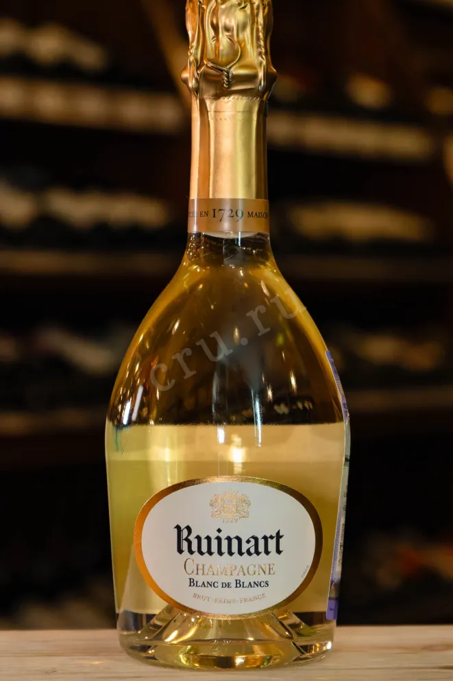 В магазине Крю Профи Ruinart Blanc de Blancs 2019 0.375 л