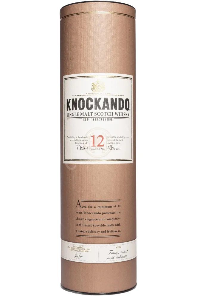 Туба Knockando 12 Years Old in tube 0.7 л
