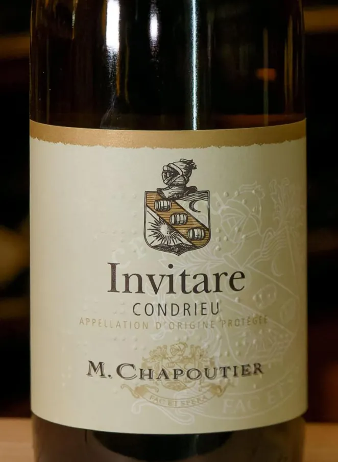 В магазине Крю Профи M.Chapoutier Invitare Condrieu AOC 2023 0.75 л