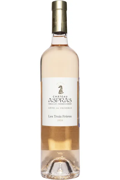 Вино Chateau Aspras Les Trois Freres Cotes De Provence AOC 2024 0.75 л