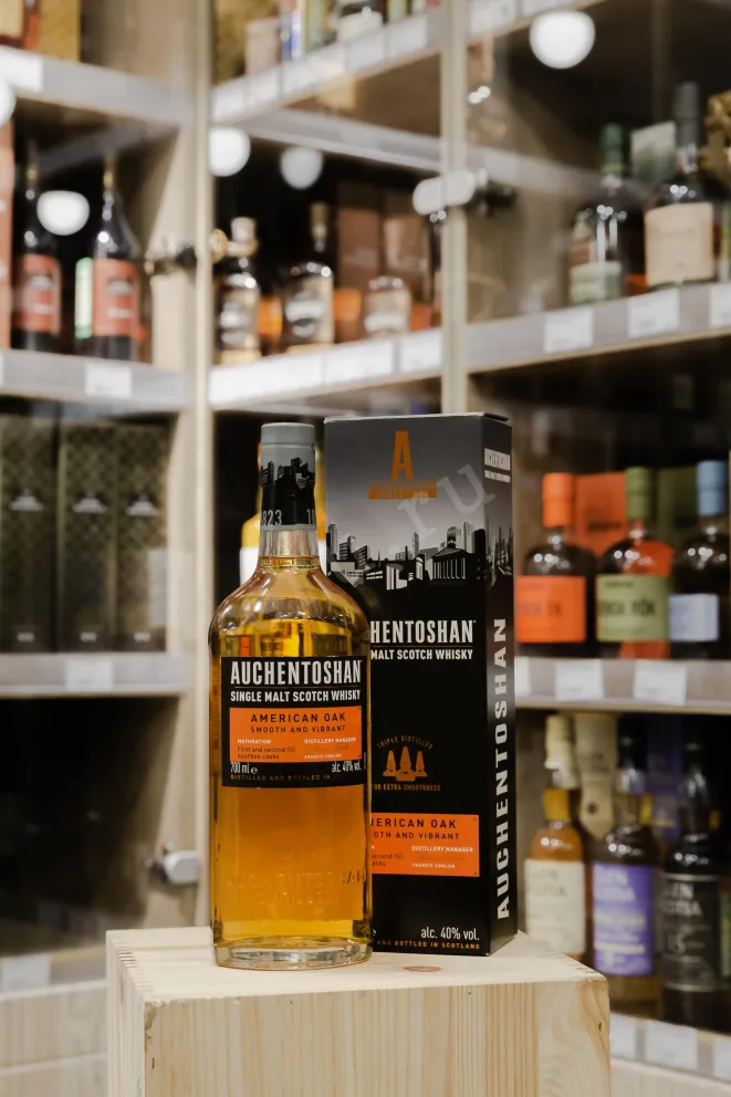 В магазине Крю Профи Auchentoshan American Oak in gift box 0.7 л