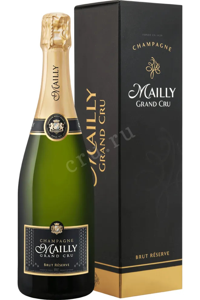 Шампанское Mailly Grand Cru Reserve Brut Champagne AOC gift box  0.75 л