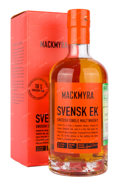 Виски Mackmyra Svensk Ek with gift box  0.7 л