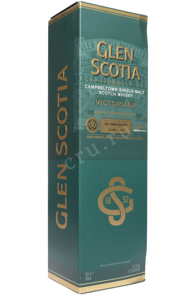 Подарочная коробка Glen Scotia Victoriana 12 years 0.7 л