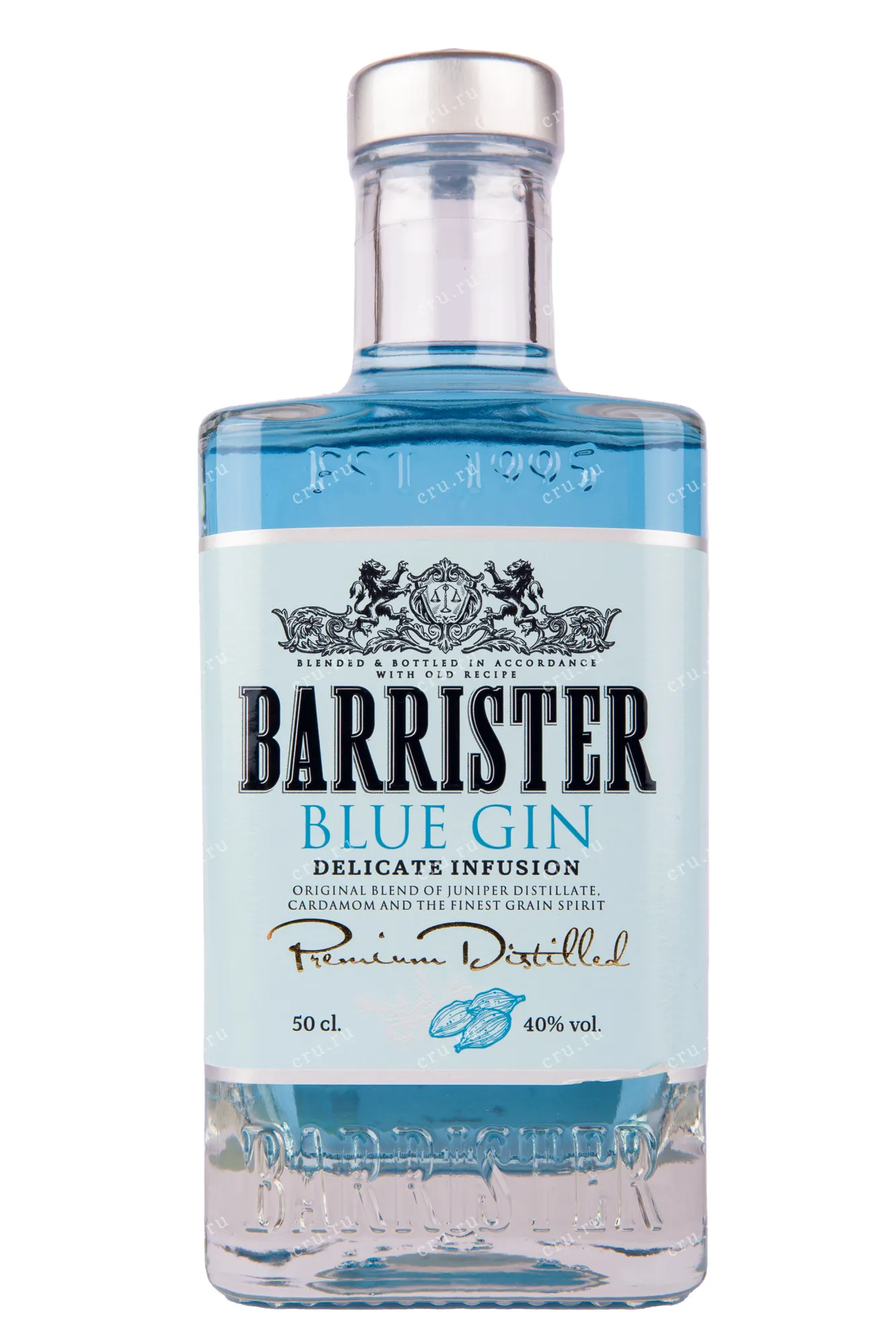 Фото — Джин Barrister Blue   0.5 л