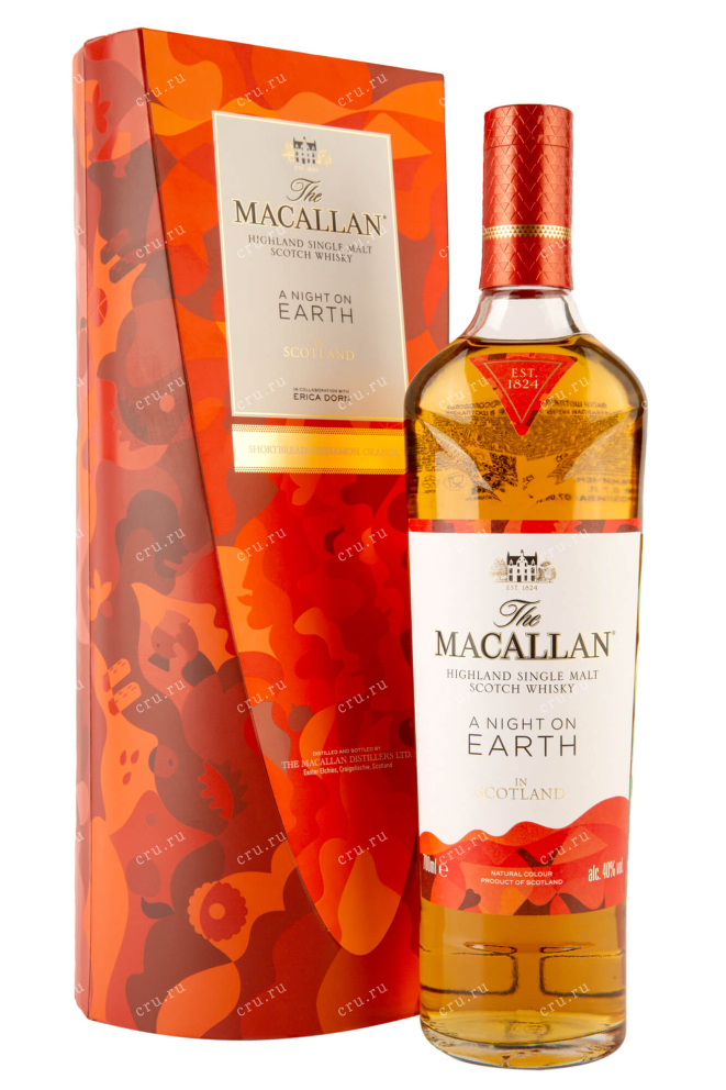Виски Macallan A night on Earth of Scotland  0.7 л