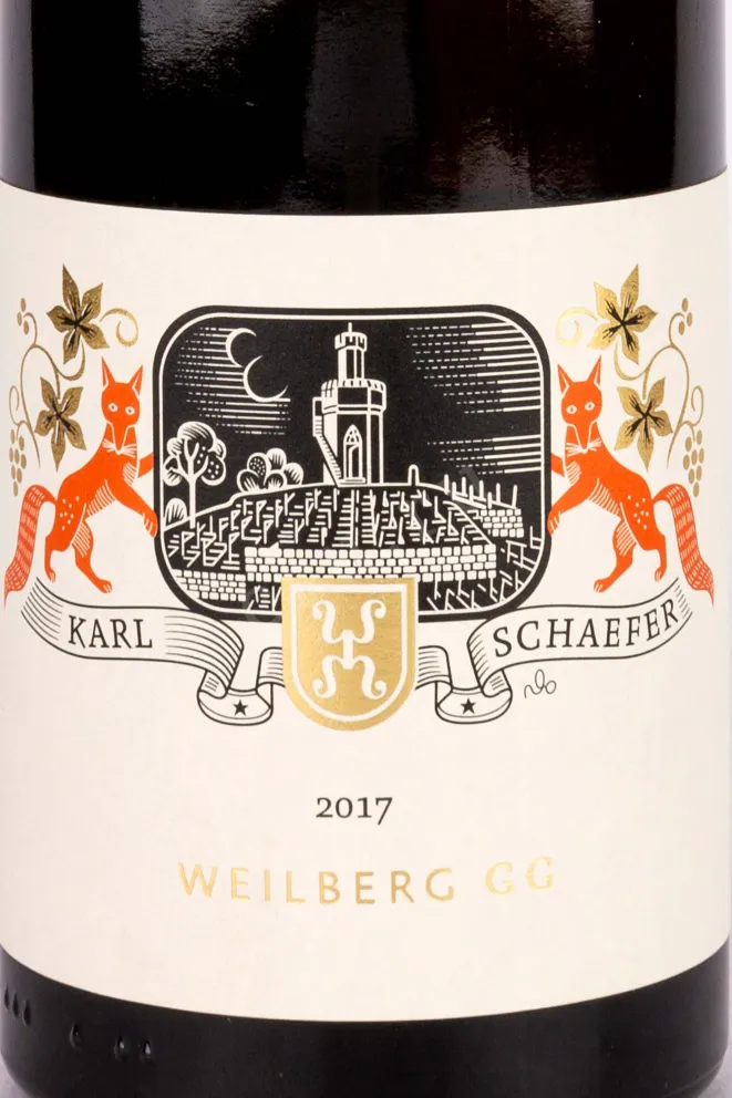 Этикетка Ungsteiner Weilberg Riesling GG 2017 0.75 л