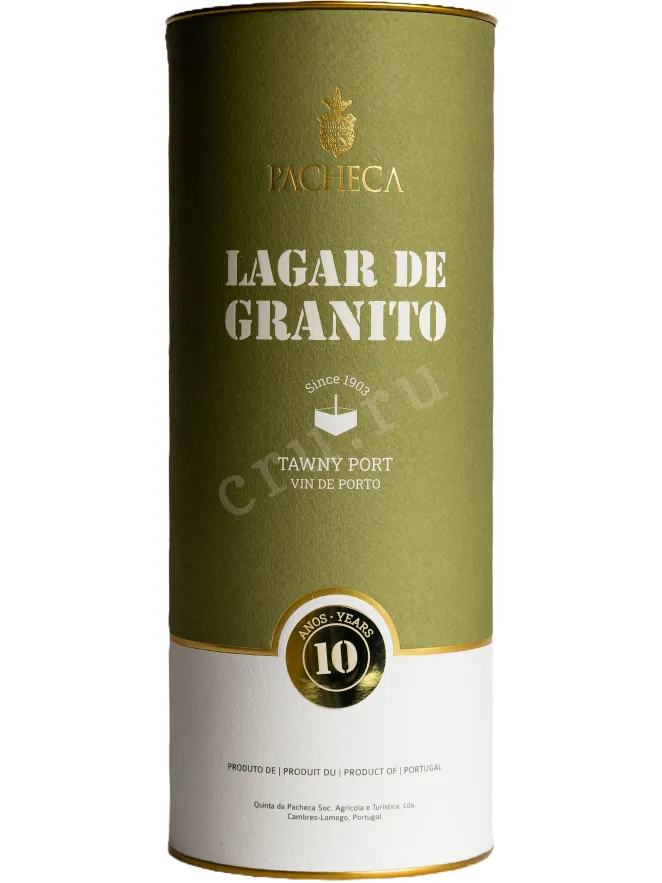 Туба Pacheca Lagar De Granito 10 Years Old in tube 2014 0.75 л