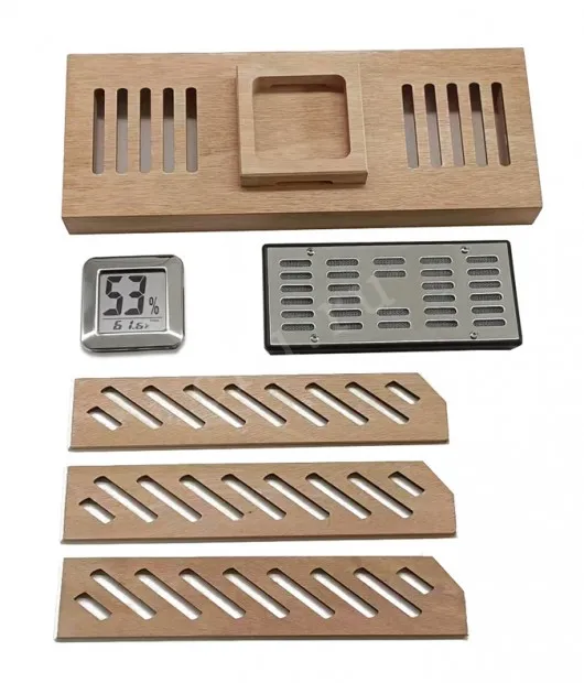 Humidor Aficionado Elevate Pear Wood 150 Cigars