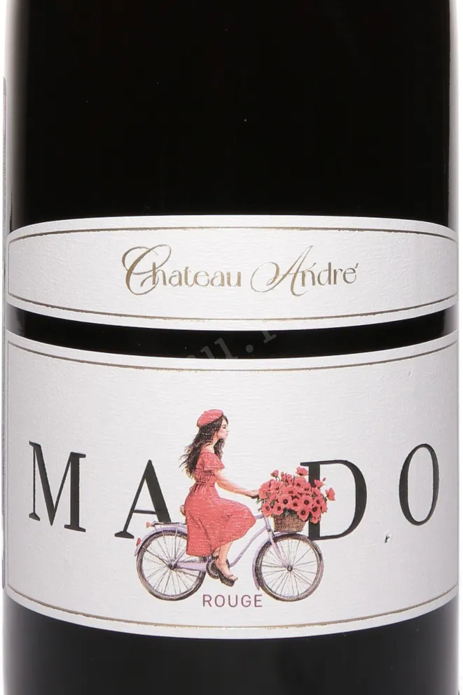 Этикетка Chateau Andre Mado Rouge 2024 0.75 л