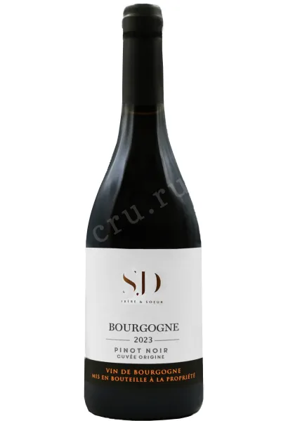 Вино SJD Bourgogne Pinot Noir 2023 0.75 л