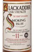 Этикетка Blackadder Smoking Islay Blended Malt Scotch in gift box 0.7 л