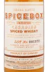 Этикетка виски Spicebox 0.75