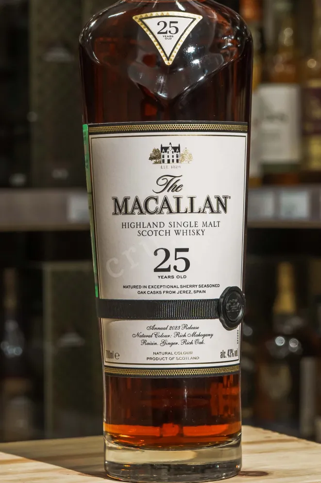 В магазине Крю Профи Macallan Sherry Oak 25 years gift box 0.7 л