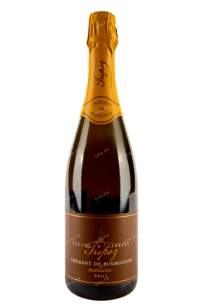 Шампанское Tripoz Cremant de Bourgogne Brut Natur 2018 0.75 л