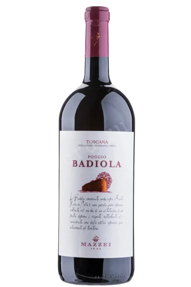 Вино Mazzei Poggio Badiola Toscana IGT 2022 1.5 л