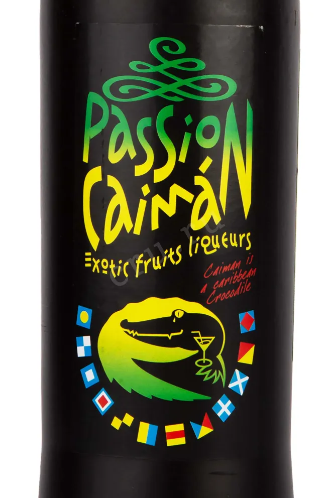 Этикетка Passion Caiman 0.7 л