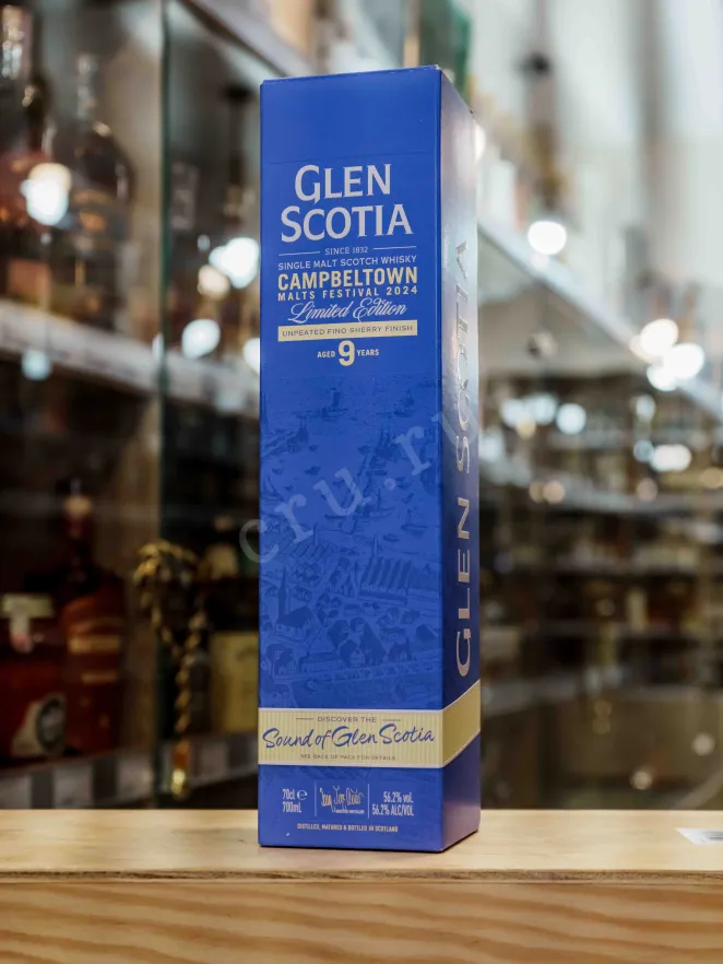 В магазине Крю Профи Glen Scotia Fino Sherry Cask Finish 9 year old gift box 0.7 л