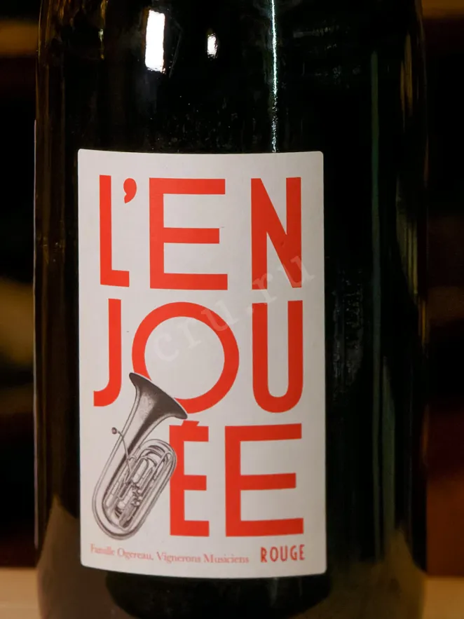 В магазине Крю Профи Domaine Ogereau L’Enjouée rouge 2023 0.75 л