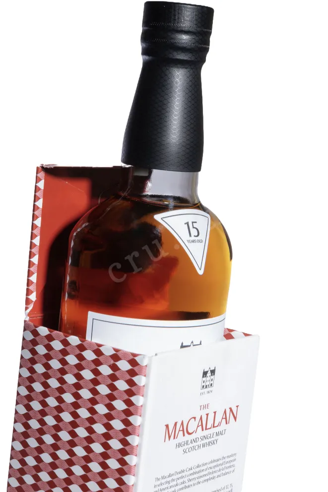 В подарочной коробке Macallan 15 years Double Cask 0.7 л