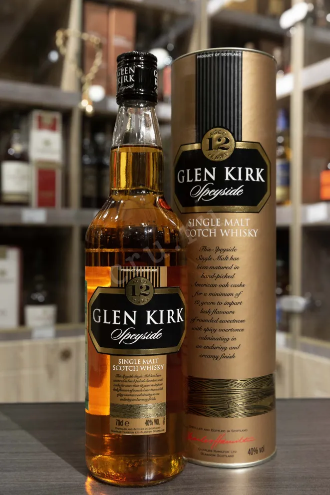 В магазине Крю Профи Glen Kirk 12 Years Speyside in tube 0.7 л