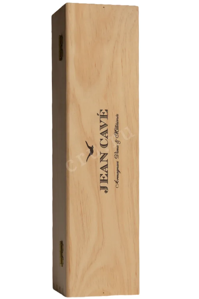 Деревянная коробка Jean Cave Vieil Armagnac 1984 AOC wooden box 1984 0.7 л