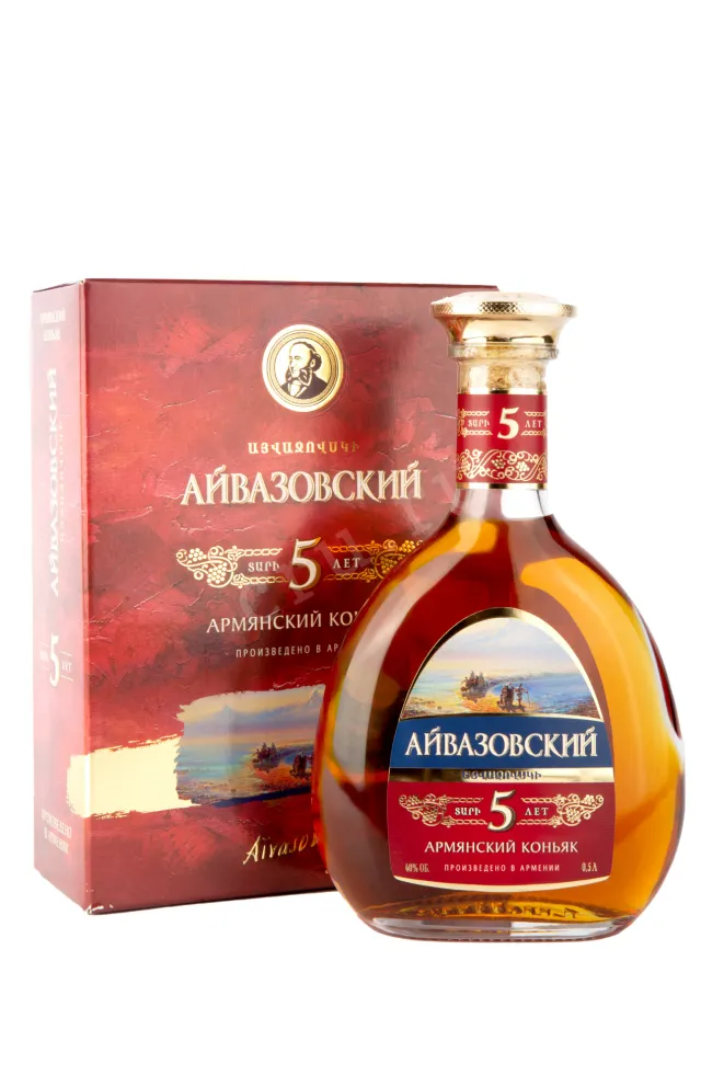 Коньяк Айвазовский 5 лет   0.5 л