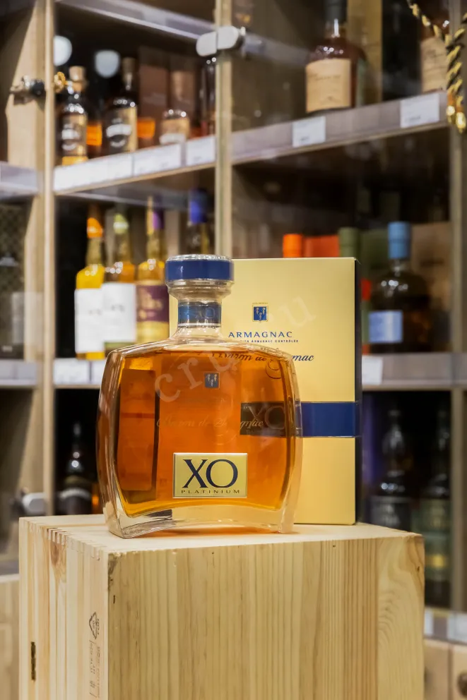 В магазине Крю Профи Baron de Sigognac XO Platinum gift box 0.7 л