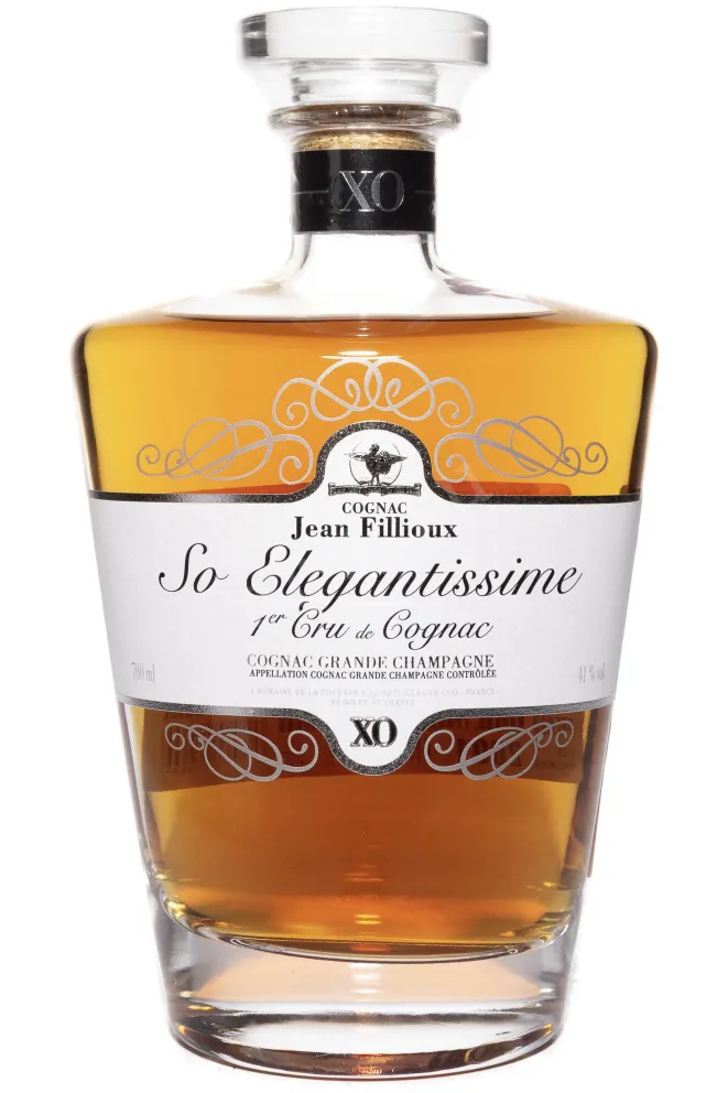 Бутылка Jean Fillioux So Elegantissime XO gift box 2001 0.7 л