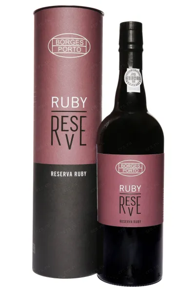 Портвейн Borges Ruby Reserve in tube 2017 0.75 л