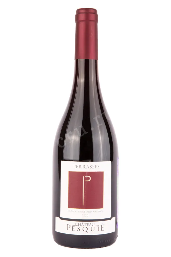 Вино Chateau Pesquie Terrasses red 2020 0.75 л